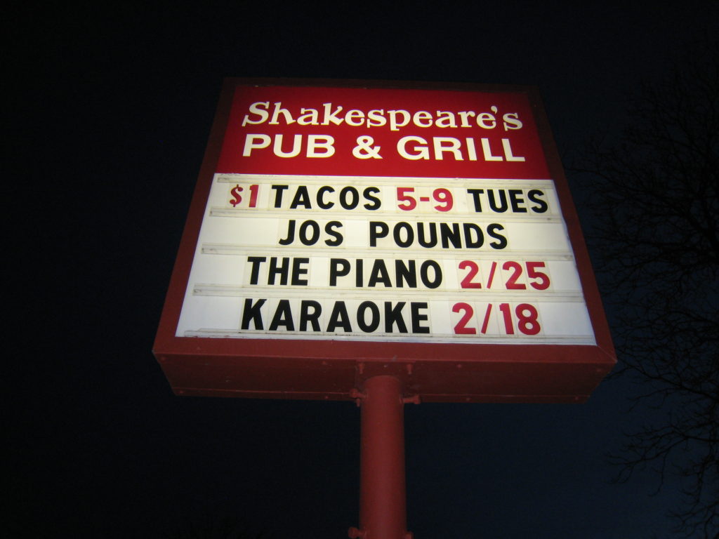 Shakespeare's Pub and Grill
